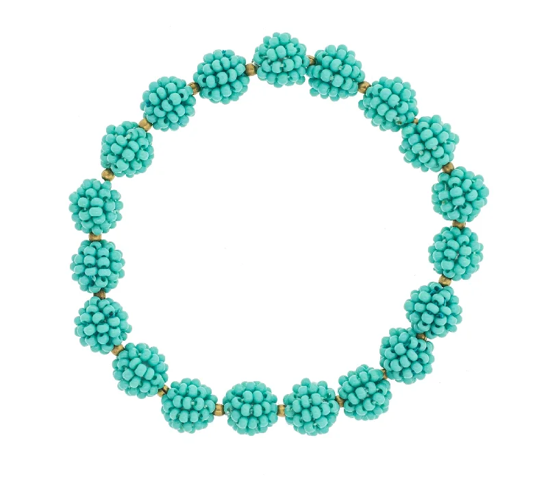 Boho Globe <br> Aquamarine