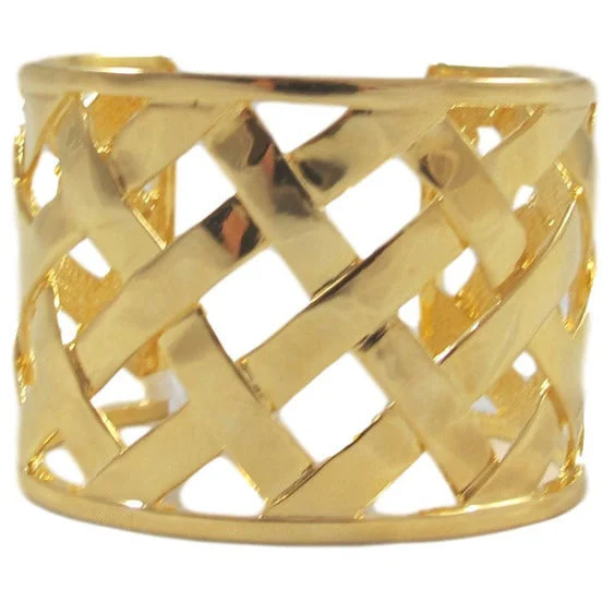 Gold Basketweave