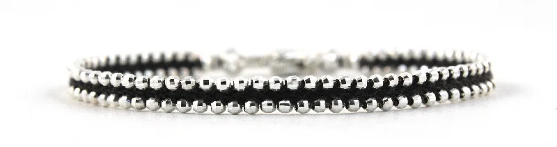 Sparkling Teenie Crossroads Bracelet in Sterling