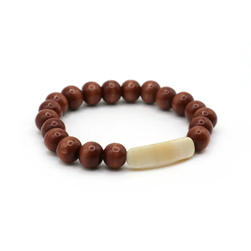 Men's Wooden Ankole Tory Bracelet