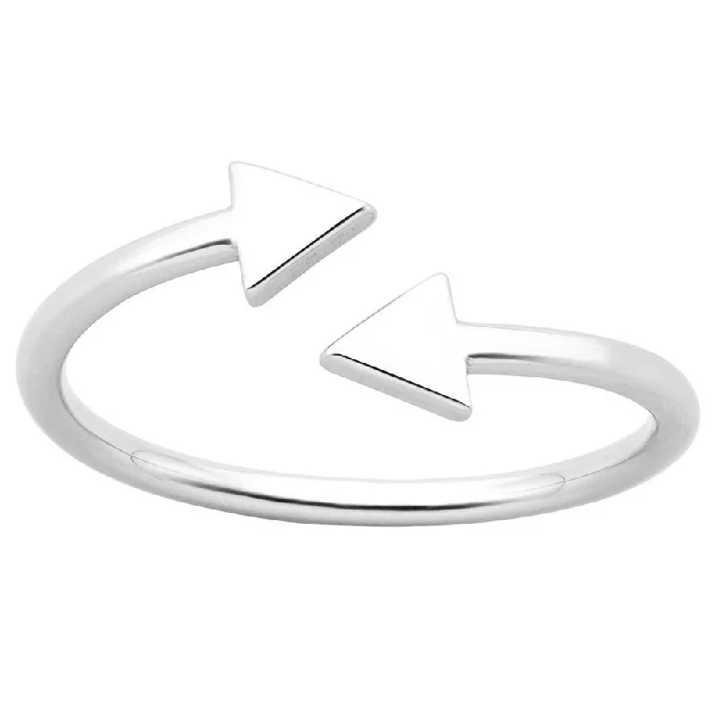 Karen Walker Celestial Arrow Ring - Sterling Silver