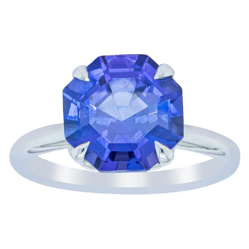 18ct White Gold Tanzanite Octavia Ring