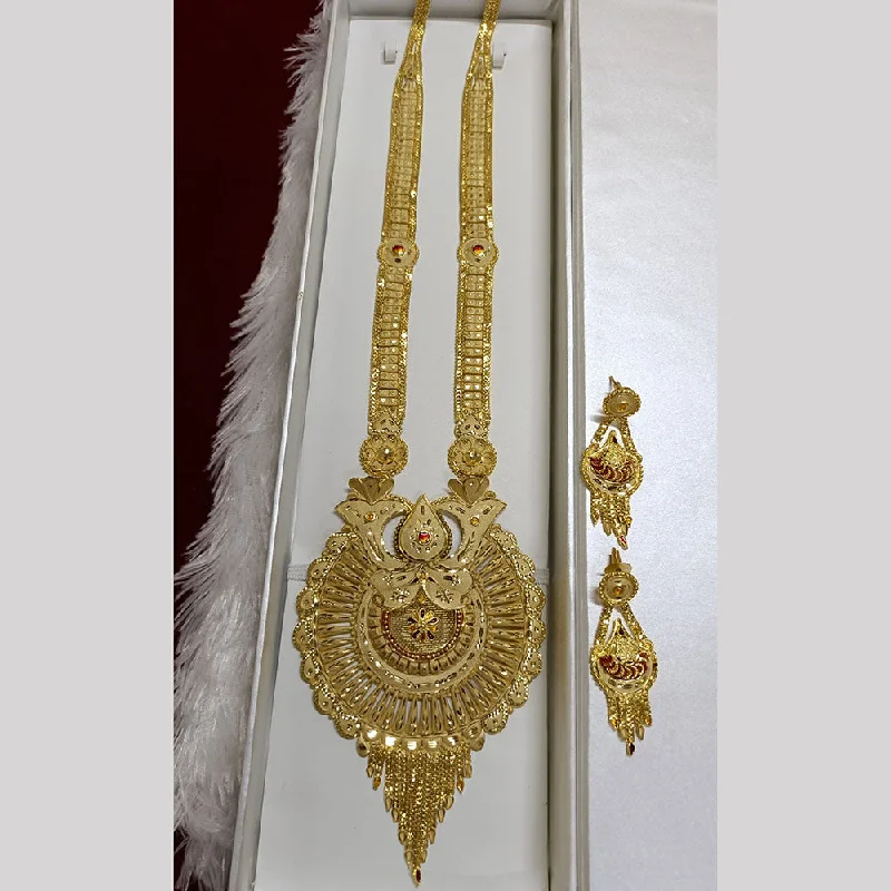 Pari Art Jewellery Forming Long Necklace Set