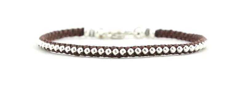 Teenie Pebble Bracelet in Sterling