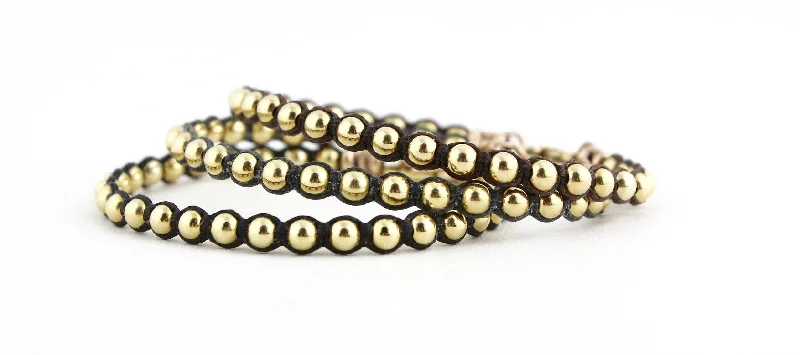 Teenie Strand Bracelet in Gold