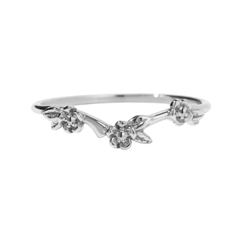 Meadowlark Alba Band - Sterling Silver