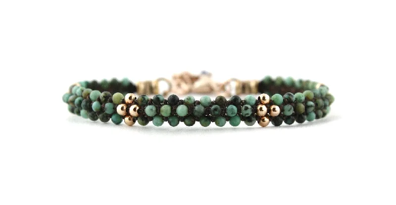 Teenie Down By the Sea Bracelet in African Turquoise