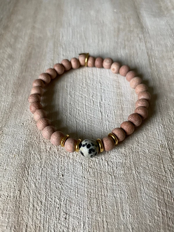 GROUNDING + COMPASSION | OIL DIFFUSER BRACELET