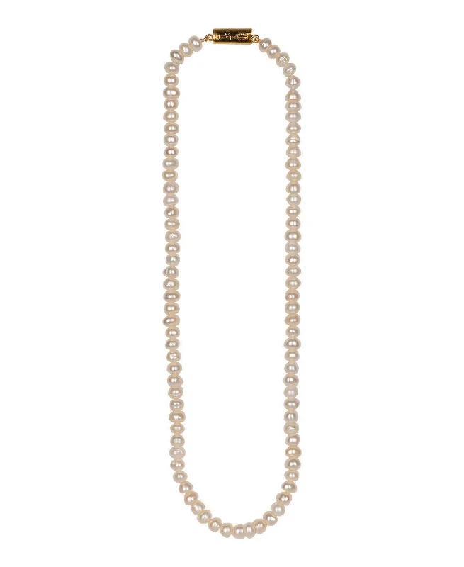 Trendy Single line Pearl Necklace