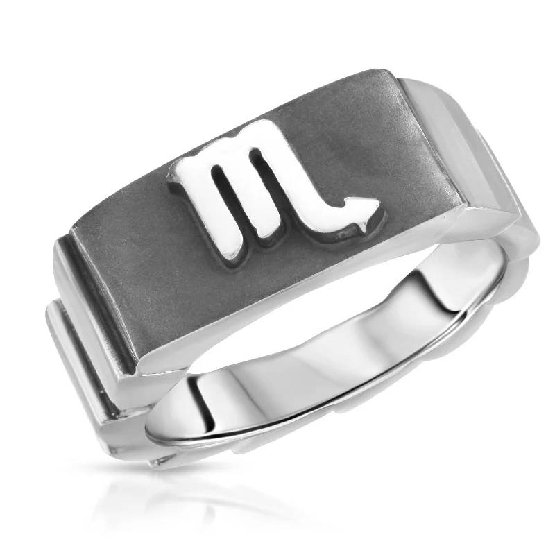 Scorpio Zodiac Ring