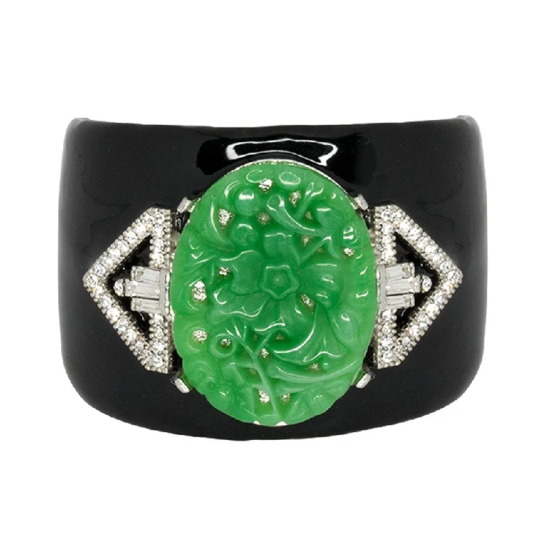 Jade Deco Cuff