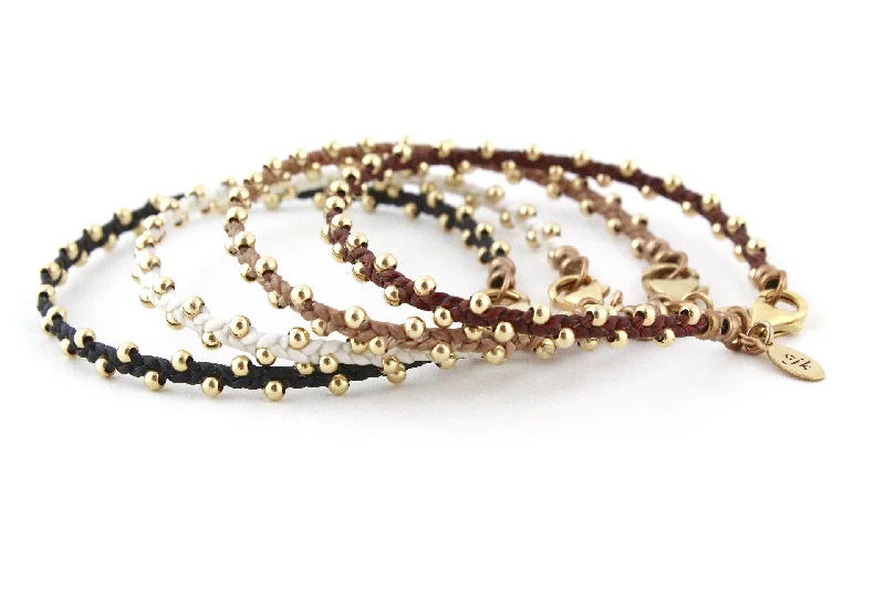 Mini Less is More Bracelet in Gold