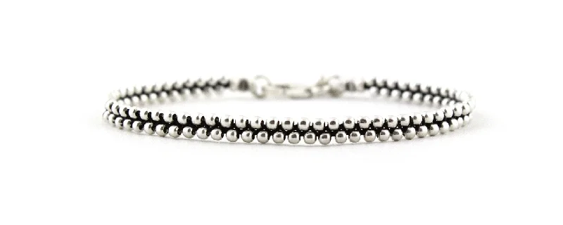 Teenie Classic Bead Bracelet in Sterling