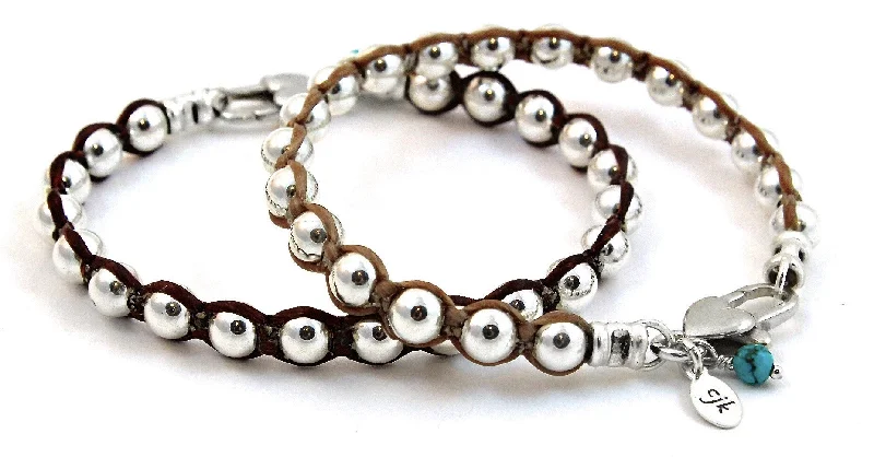 Mini Strand Bracelet in Sterling