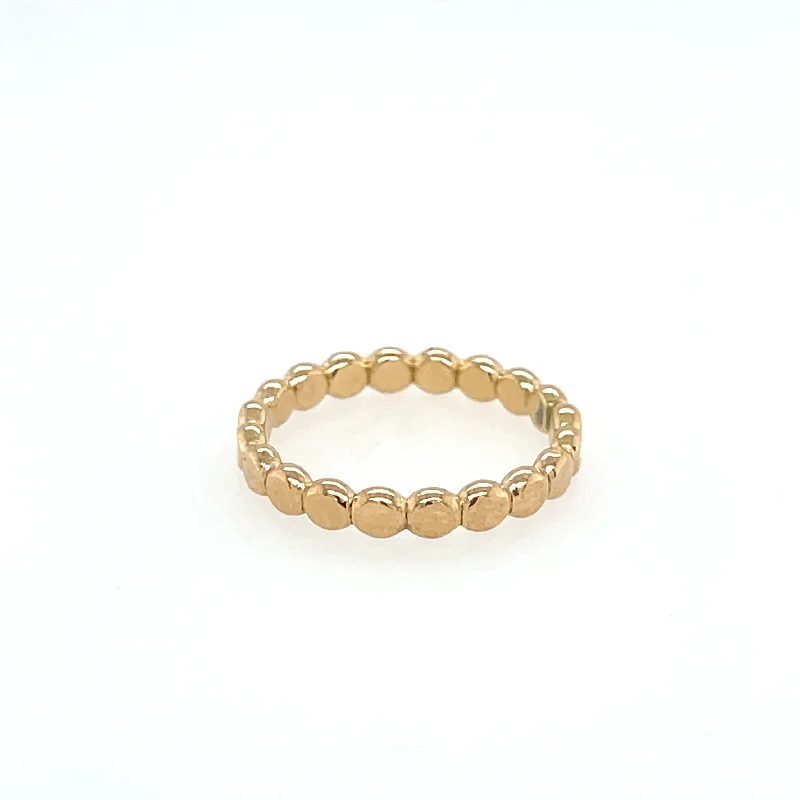 Signature Beaded Stack Ring - R141