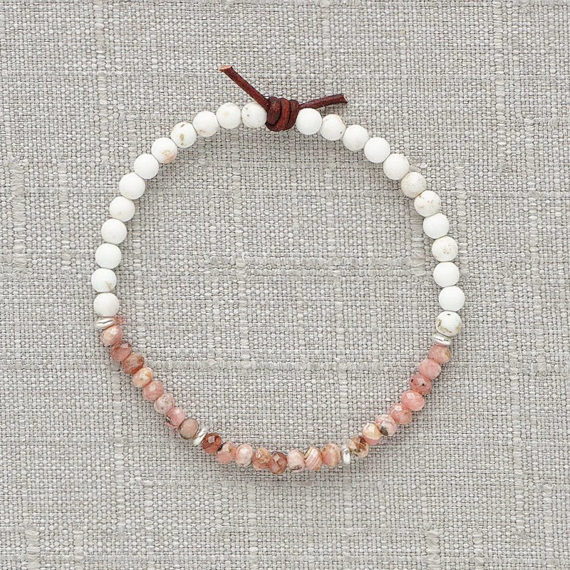 Dream Big Bracelet - Rhodocrosite | Tiny Stacker